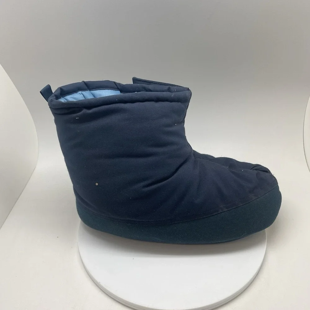 VTG Parbat High Mountaineering‎ Mens XL Puffy Camping Boots Shoes Quilted Blue